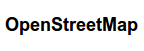 OpenStreet map